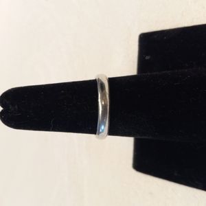 Vintage 925 Sterling Silver Wedding Band